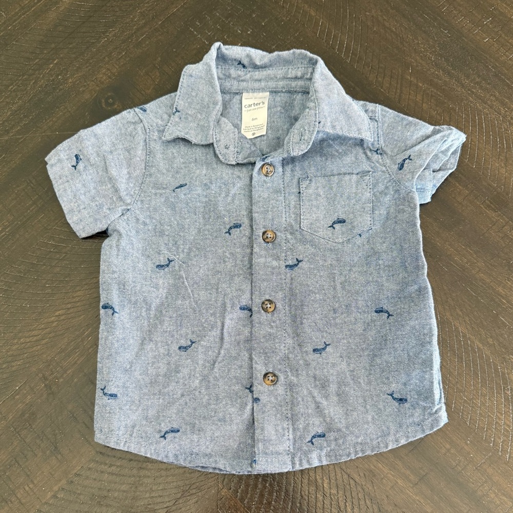 Carters Button Up Top